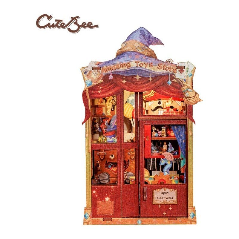 Maquette Book Nook Amazing Toy Store 17 x 12 cm   
