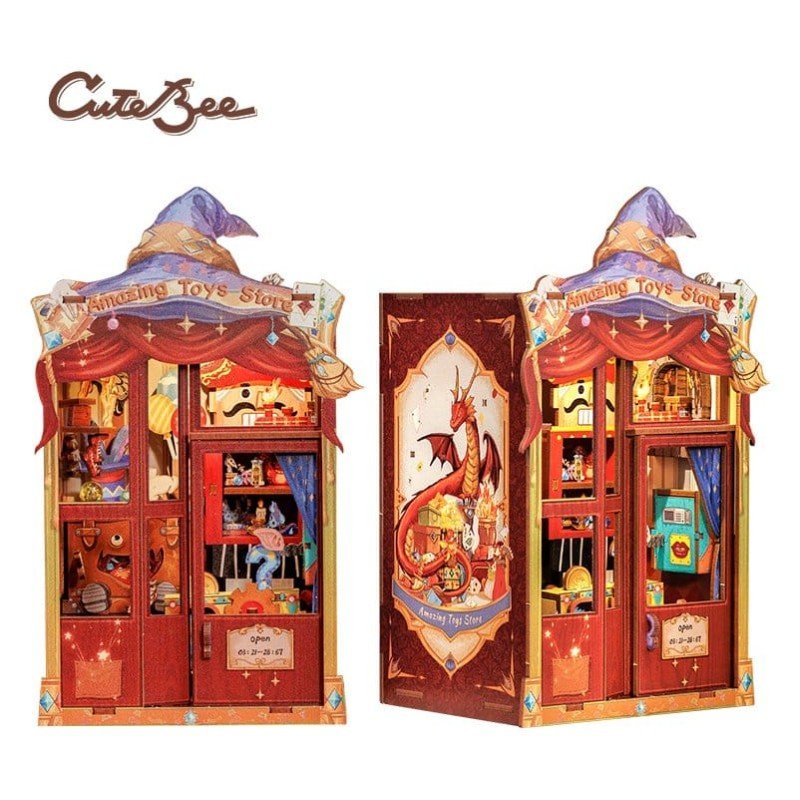 Maquette Book Nook Amazing Toy Store 17 x 12 cm   