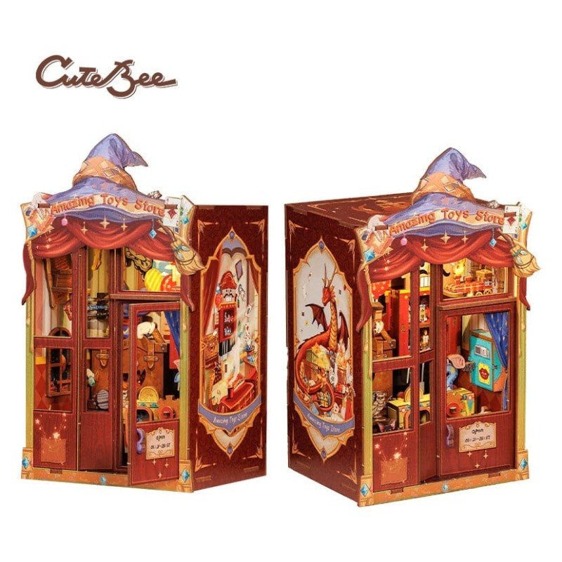 Book Nook Amazing Toy Store 17 x 12 cm   