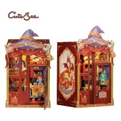 Maquette Book Nook Amazing Toy Store 17 x 12 cm   