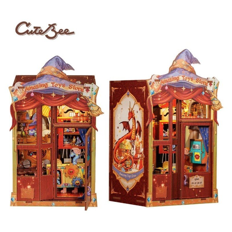 Maquette Book Nook Amazing Toy Store 17 x 12 cm   