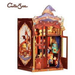 Maquette Book Nook Amazing Toy Store 17 x 12 cm   
