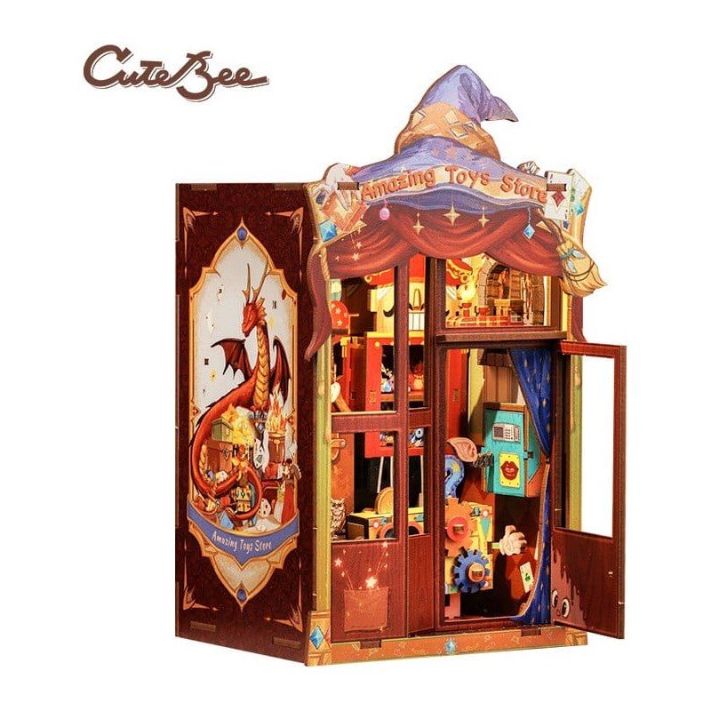 Book Nook Amazing Toy Store 17 x 12 cm   
