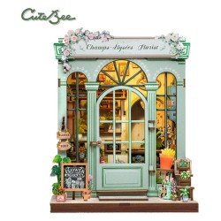 Figurine Model Kit Miniature House Champs-Élysées Florist 18 x 16 cm  