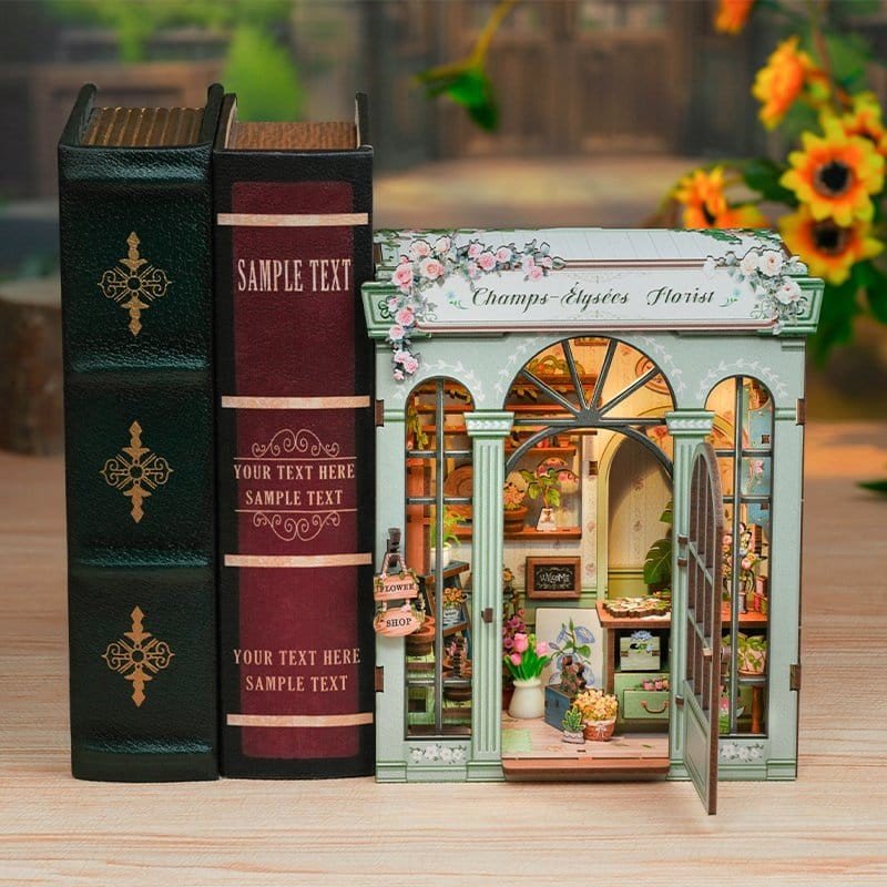 Figurine Model Kit Miniature House Champs-Élysées Florist 18 x 16 cm  