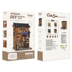 Miniature House Model Kit Morita-Ya 21 x 16 cm  
