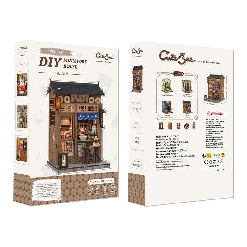 Figurine Model Kit Miniature House Morita-Ya 21 x 16 cm  