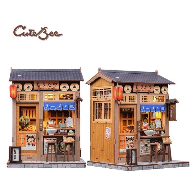 Figurine Model Kit Miniature House Morita-Ya 21 x 16 cm  