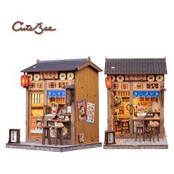 Figurine Model Kit Miniature House Morita-Ya 21 x 16 cm  