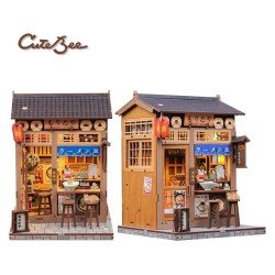 Figurine Model Kit Miniature House Morita-Ya 21 x 16 cm  