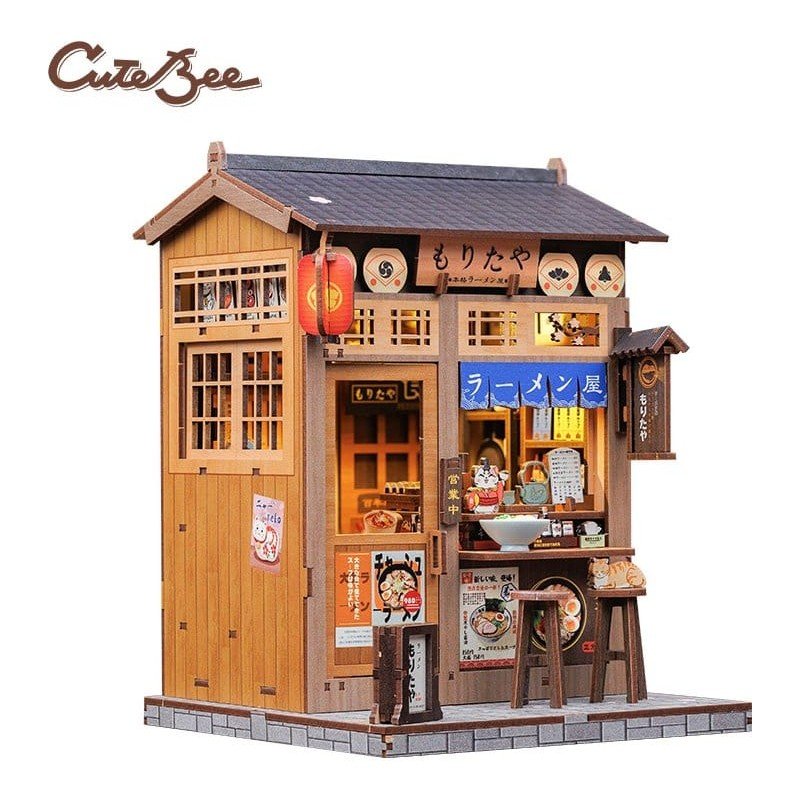 Figurine Model Kit Miniature House Morita-Ya 21 x 16 cm  