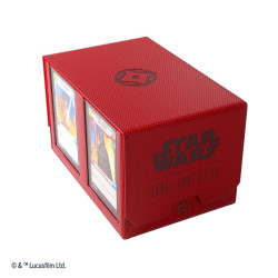 Gamegenic - Star Wars: Unlimited - Double Deck Pod - Rood
