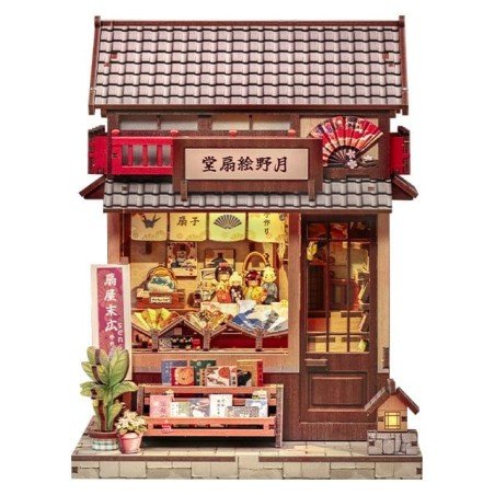 Figurine Model Kit Miniature House Tsukino Eogi-dou 19 x 14 cm  