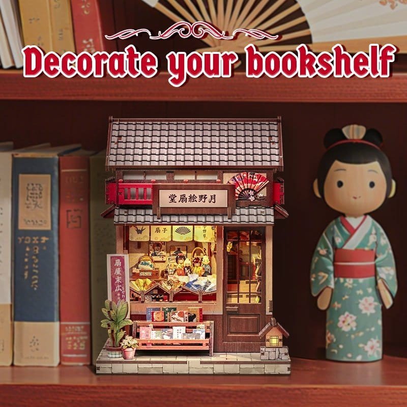 Figurine Model Kit Miniature House Tsukino Eogi-dou 19 x 14 cm  