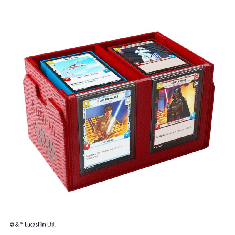 Gamegenic - Star Wars: Unlimited - Double Deck Pod - Red