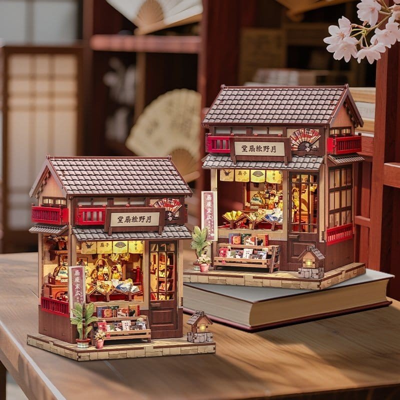 Miniature House Model Kit Tsukino Eogi-dou 19 x 14 cm  