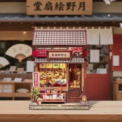 Miniature House Model Kit Tsukino Eogi-dou 19 x 14 cm  