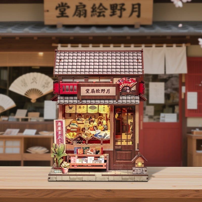 Figurine Model Kit Miniature House Tsukino Eogi-dou 19 x 14 cm  