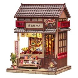 Miniature House Model Kit Tsukino Eogi-dou 19 x 14 cm  