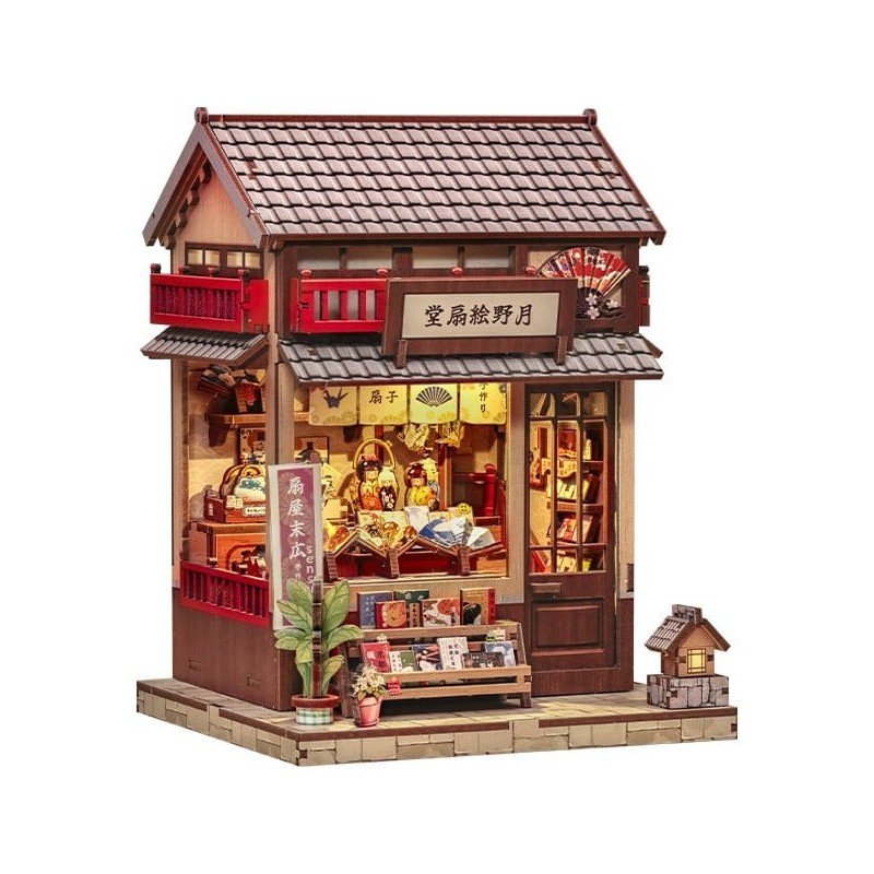 Figurine Model Kit Miniature House Tsukino Eogi-dou 19 x 14 cm  