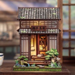 Figurine Model Kit Miniature House Kirishima Cha-an 19 x 14 cm