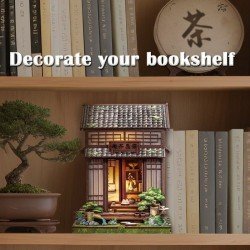 Figurine Model Kit Miniature House Kirishima Cha-an 19 x 14 cm