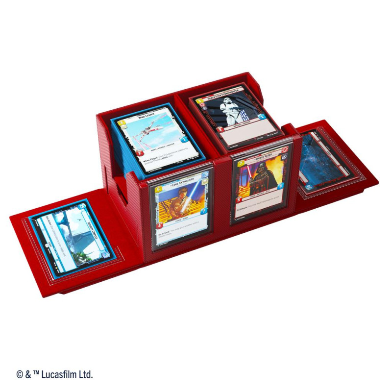 Gamegenic - Star Wars: Unlimited - Double Deck Pod - Rood