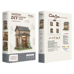 Figurine Model Kit Miniature House Kirishima Cha-an 19 x 14 cm