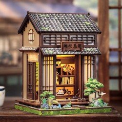 Figurine Model Kit Miniature House Kirishima Cha-an 19 x 14 cm