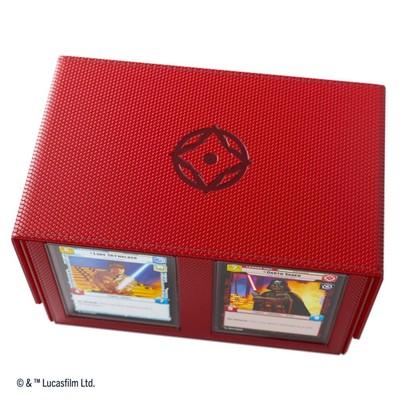 Gamegenic - Star Wars: Unlimited - Double Deck Pod - Red