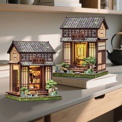 Figurine Model Kit Miniature House Kirishima Cha-an 19 x 14 cm