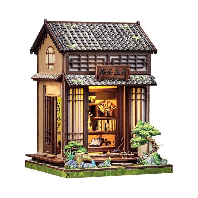 Figurine Model Kit Miniature House Kirishima Cha-an 19 x 14 cm