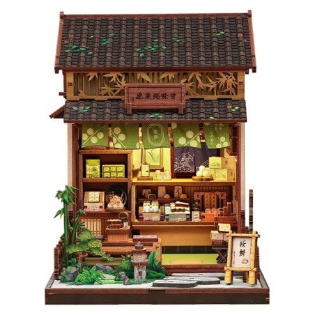 Figurine Model Kit Miniature House Kanmi-dokoro Kurihara 19 x 15 cm  
