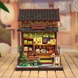 Miniature House Model Kit Kanmi-dokoro Kurihara 19 x 15 cm  