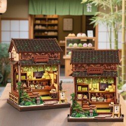 Figurine Model Kit Miniature House Kanmi-dokoro Kurihara 19 x 15 cm  