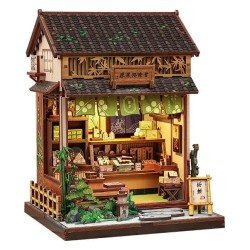 Figurine Model Kit Miniature House Kanmi-dokoro Kurihara 19 x 15 cm  