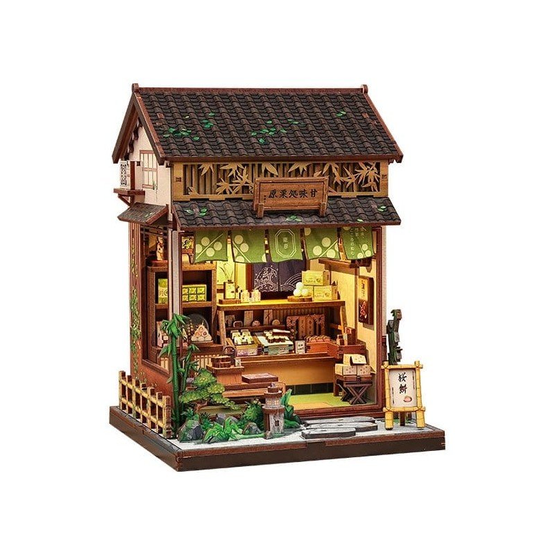 Figurine Model Kit Miniature House Kanmi-dokoro Kurihara 19 x 15 cm  