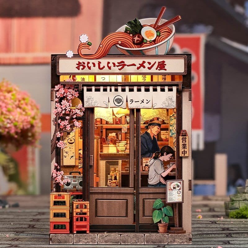 Figurine Model Kit Miniature House Oishii Kyoto 22 x 13 cm  