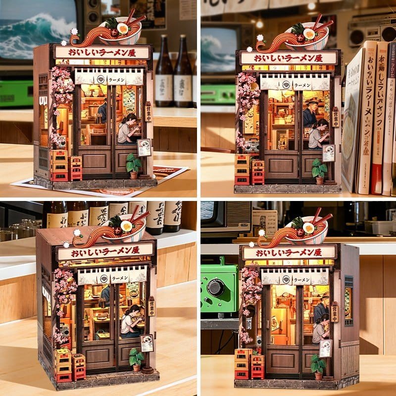 Figurine Model Kit Miniature House Oishii Kyoto 22 x 13 cm  