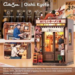 Figurine Model Kit Miniature House Oishii Kyoto 22 x 13 cm  