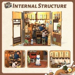 Miniature House Model Kit Oishii Kyoto 22 x 13 cm  