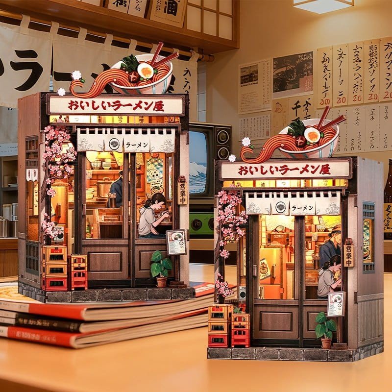 Figurine Model Kit Miniature House Oishii Kyoto 22 x 13 cm  