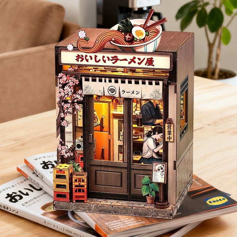 Figurine Model Kit Miniature House Oishii Kyoto 22 x 13 cm  