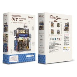 Figurine Model Kit Miniature House Beika-cho Convenience Store 22 x 15 cm  