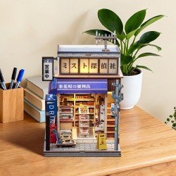 Figurine Model Kit Miniature House Beika-cho Convenience Store 22 x 15 cm  