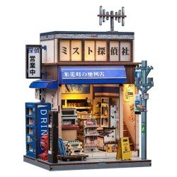 Figurine Model Kit Miniature House Beika-cho Convenience Store 22 x 15 cm  