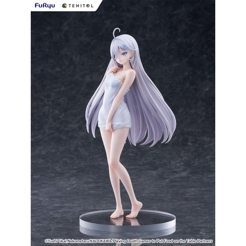 Playing Death Games to Put Food on the Table statuette PVC Light Novel Yuki Golden Bath Ver. 30 cm