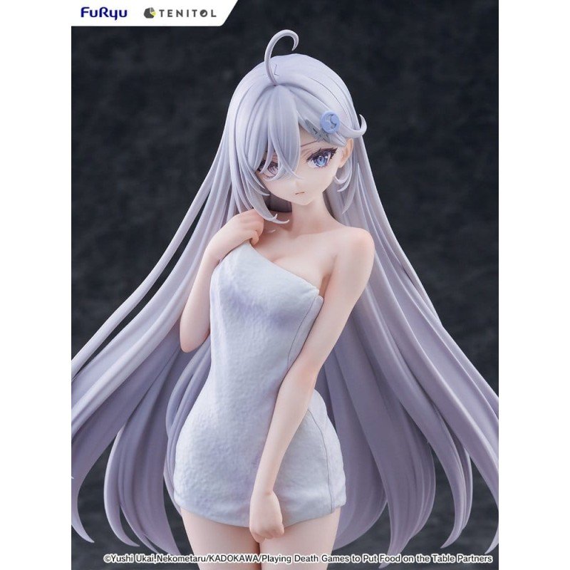Playing Death Games to Put Food on the Table statuette PVC Light Novel Yuki Golden Bath Ver. 30 cm