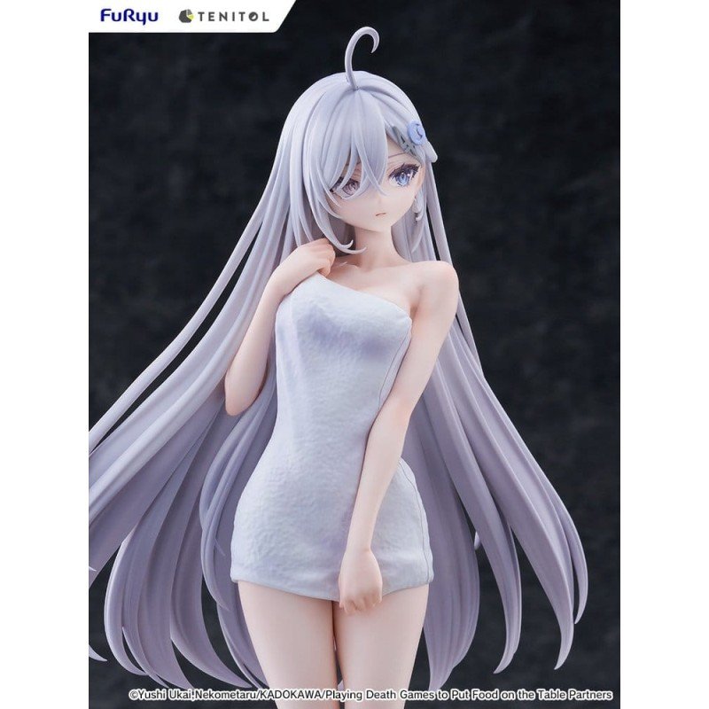 Playing Death Games to Put Food on the Table statuette PVC Light Novel Yuki Golden Bath Ver. 30 cm