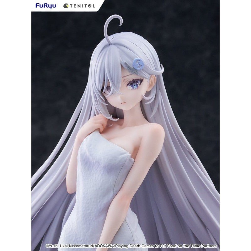 Playing Death Games to Put Food on the Table statuette PVC Light Novel Yuki Golden Bath Ver. 30 cm